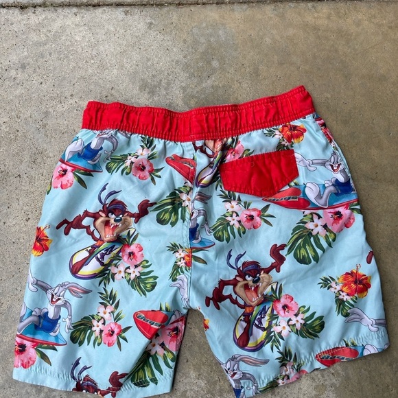 Men's Looney Toon Swim Trunks - Picture 2 of 3